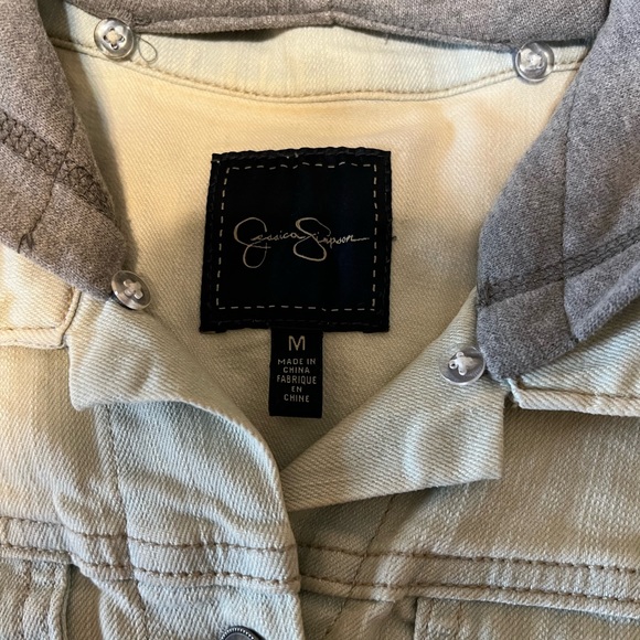 Jessica Simpson Crop Jean Jacket - Picture 2 of 3